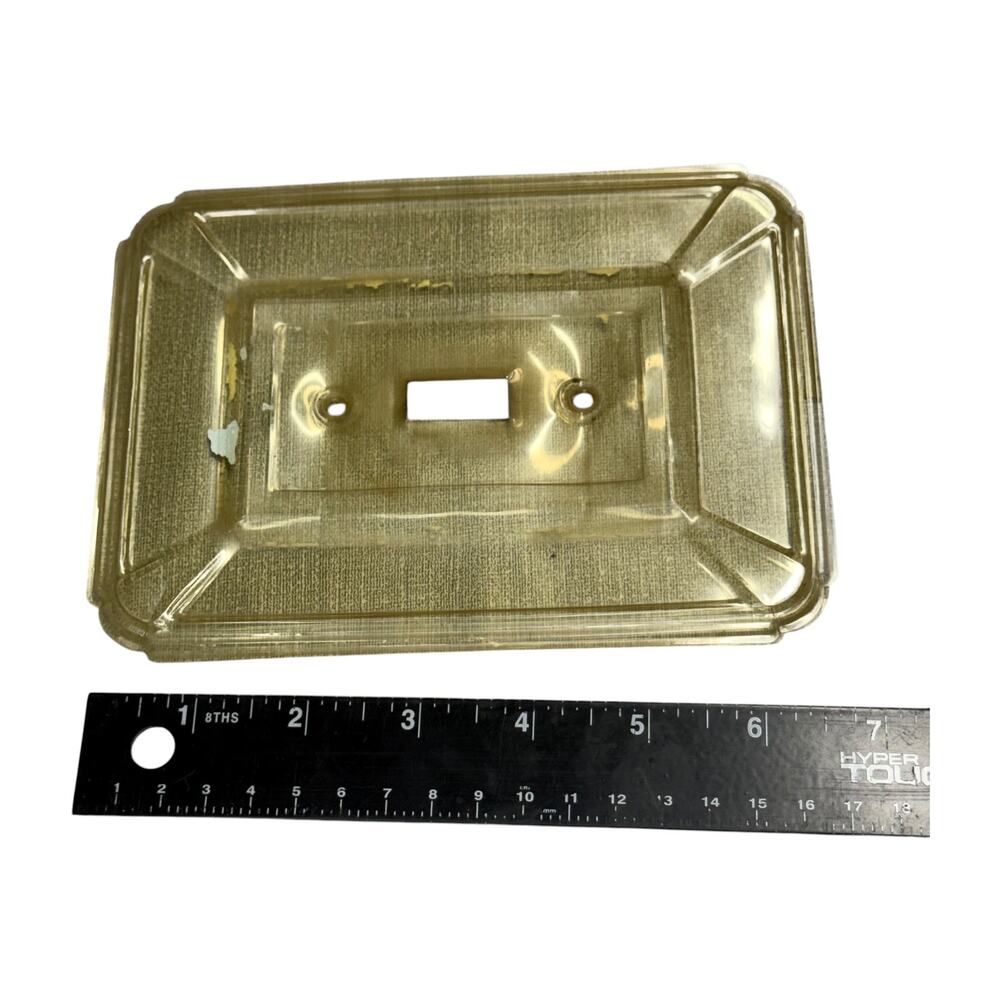Leviton Switch Plate Shield Lot 8 Pc Clear Acrylic Toggle Cover - Picture 9 of 9